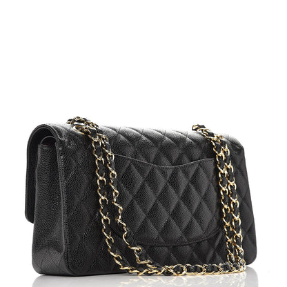 Chanel Caviar Quilted Medium Double Flap Black 4 of 9
