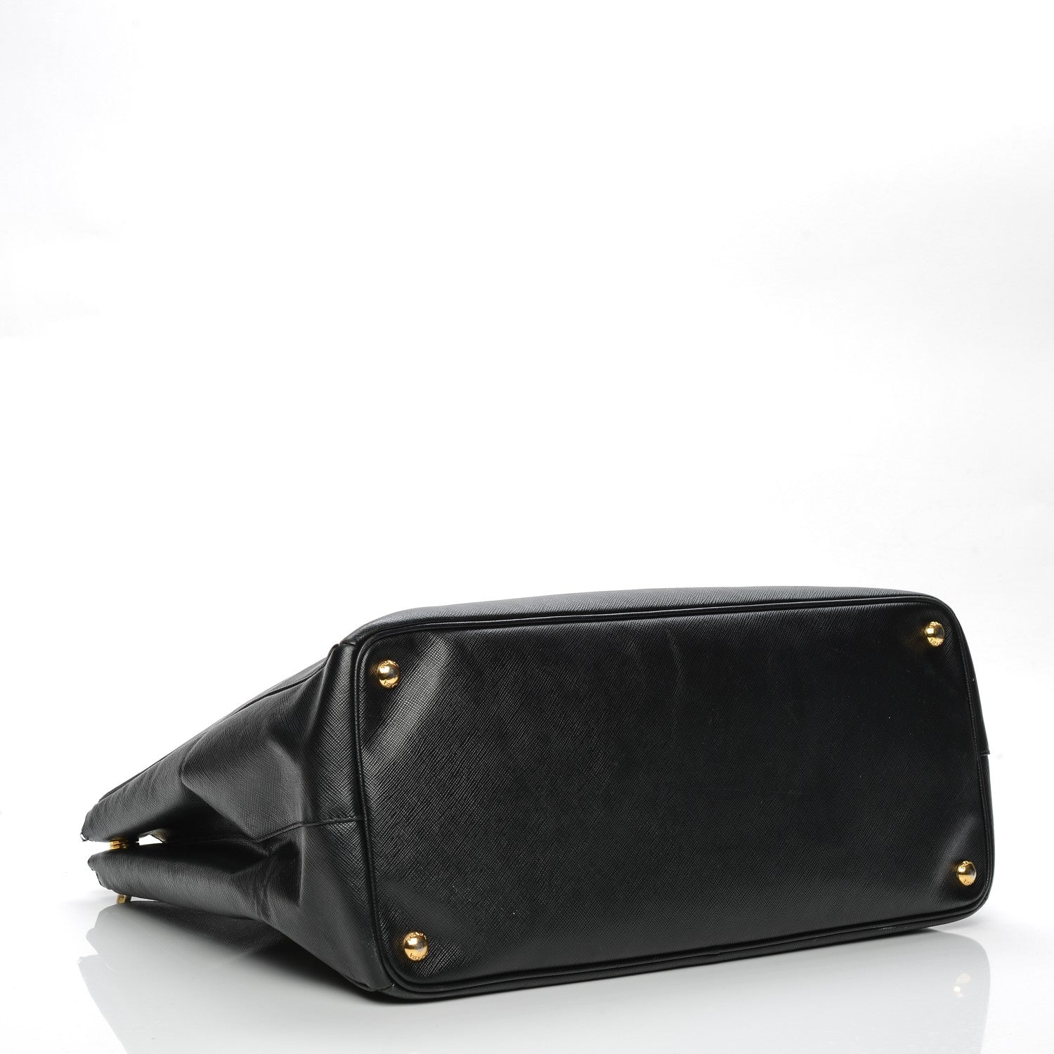 Prada Saffiano Lux Extra Large Galleria Double Zip Tote Black 4 of 13