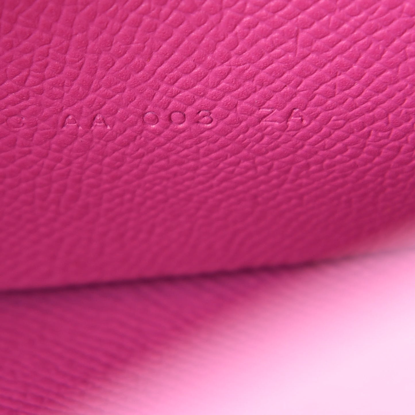 Epsom Calvi Pouch Magnolia Bleu Saphir