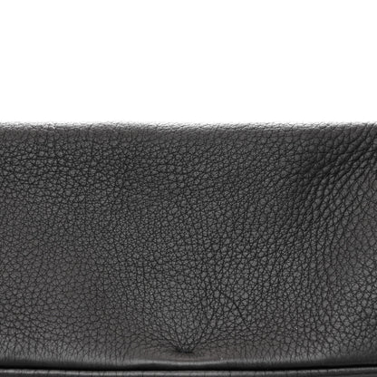 Prada Calfskin Chain Strap Shoulder Bag Black 8 of 12