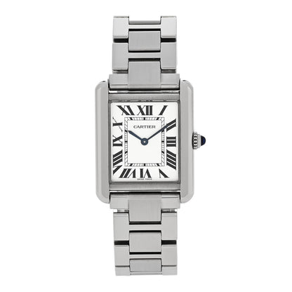 Cartier Stainless Steel 24mm Tank Solo Quartz Watch 1 of 6