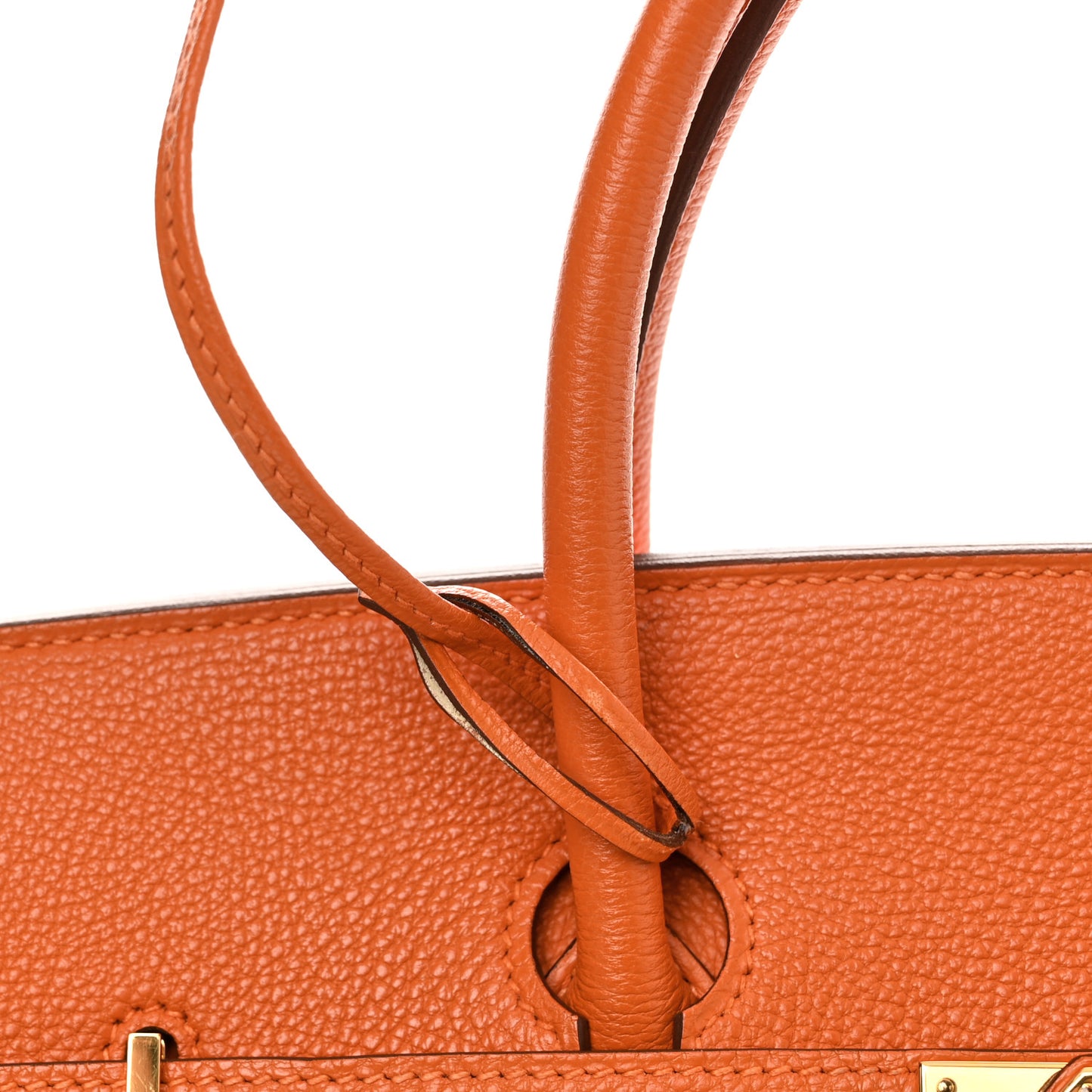 Togo Birkin 40 Orange