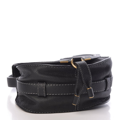 Chloe Calfskin Mini Marcie Round Crossbody Bag Black 4 of 10