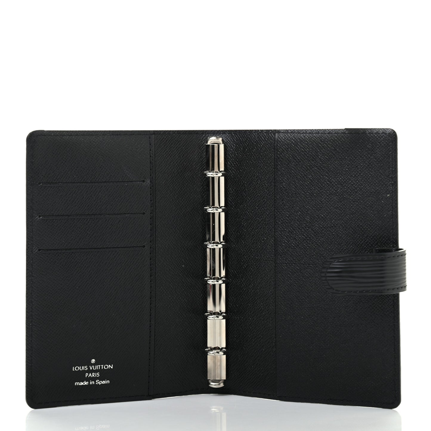 Epi Small Ring Agenda Cover Black