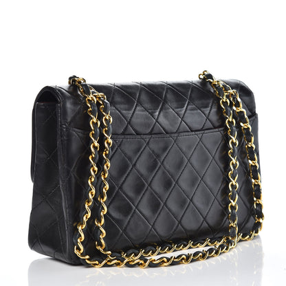Chanel Lambskin Quilted Small Single Flap Black 4 of 16