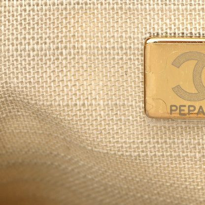 Chanel Mixed Fibers Small Deauville Tote White 9 of 14