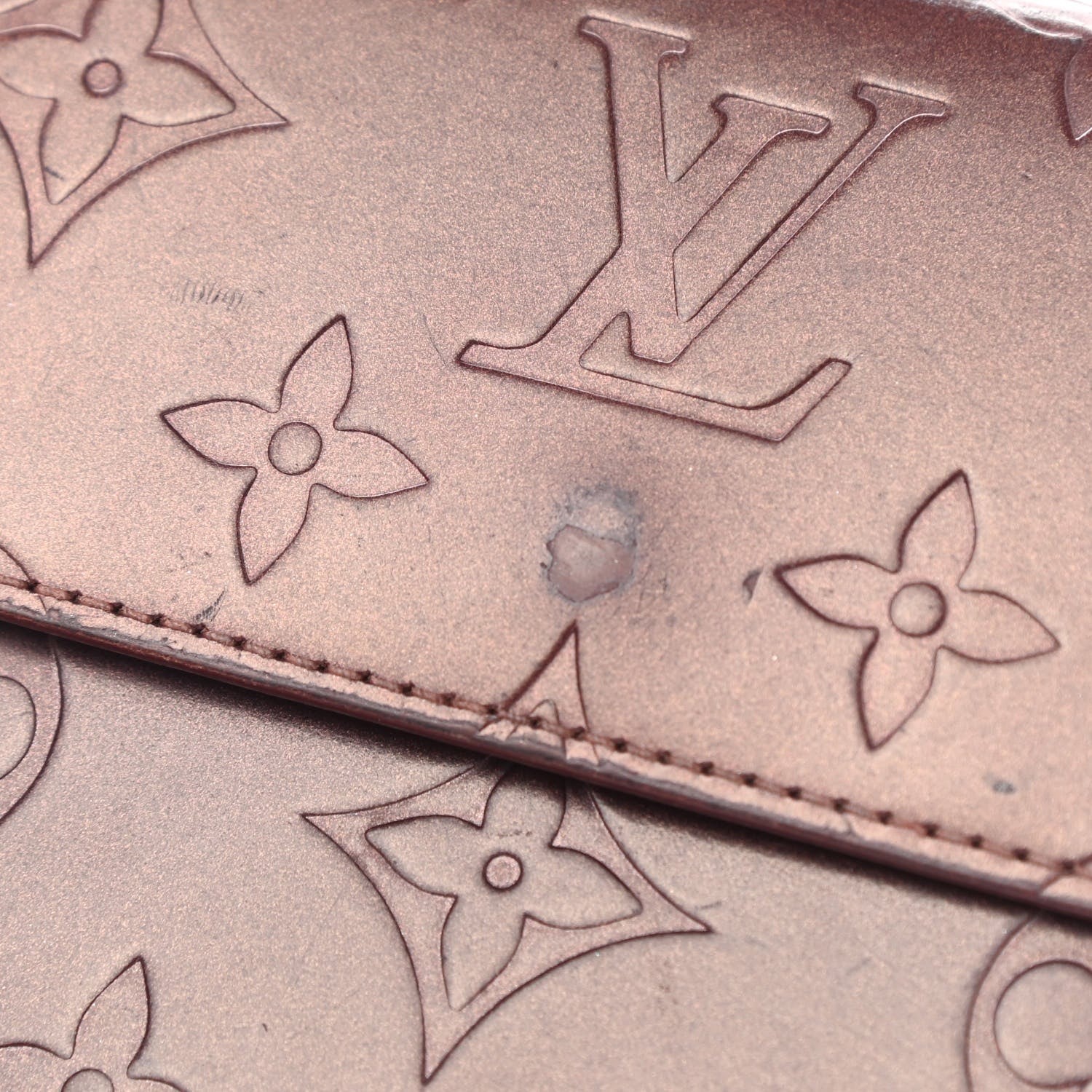 Louis Vuitton Mat Monogram Ludlow Wallet Violet 10 of 14