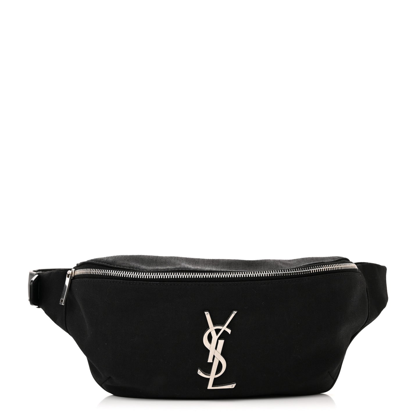 Canvas Monogram Belt Bag Black