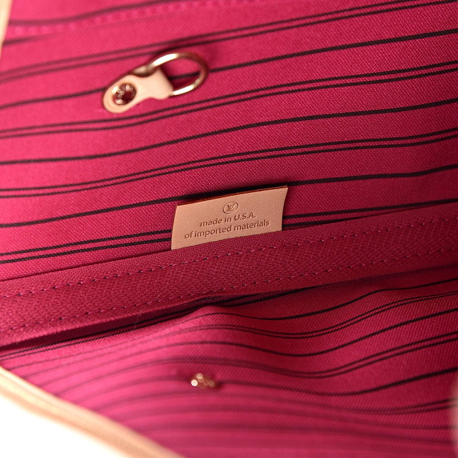 Louis Vuitton Monogram Hawaii V Neverfull MM Hot Pink 7 of 11