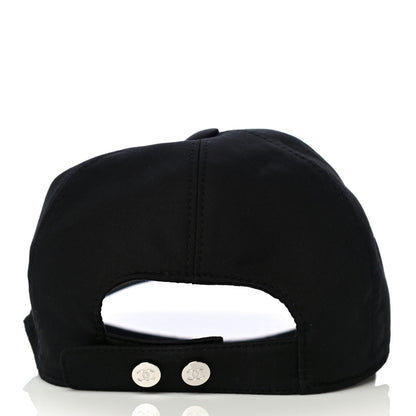 Chanel Cotton CC Cap Hat Black 5 of 8