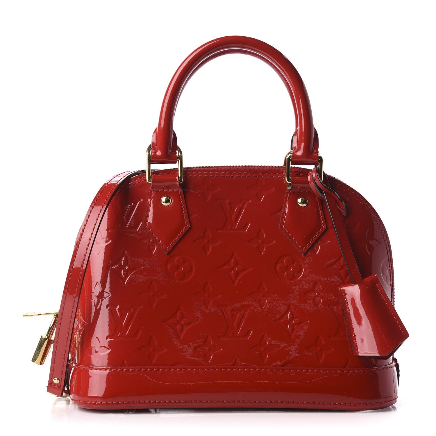 Louis Vuitton Vernis Alma BB Cherry 1 of 9