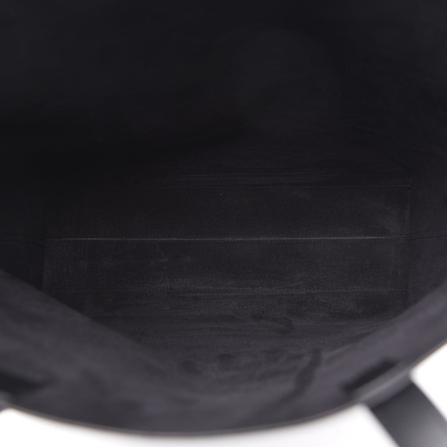 Calfskin Medium Shopping Tote Black