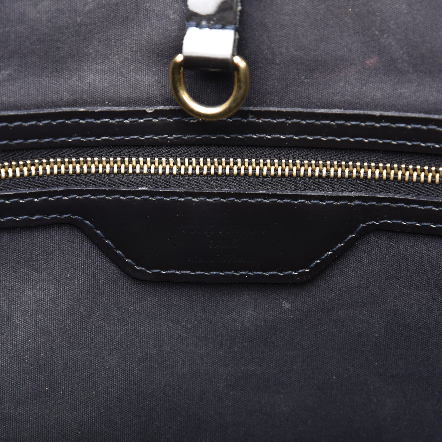 Louis Vuitton Vernis Wilshire MM Blue Infini 6 of 11