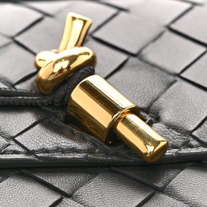 Bottega Veneta Nappa Intrecciato Long Andiamo Top Handle Clutch Black 9 of 9