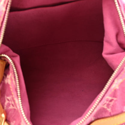 Louis Vuitton Denim Baggy PM Fuchsia 5 of 12