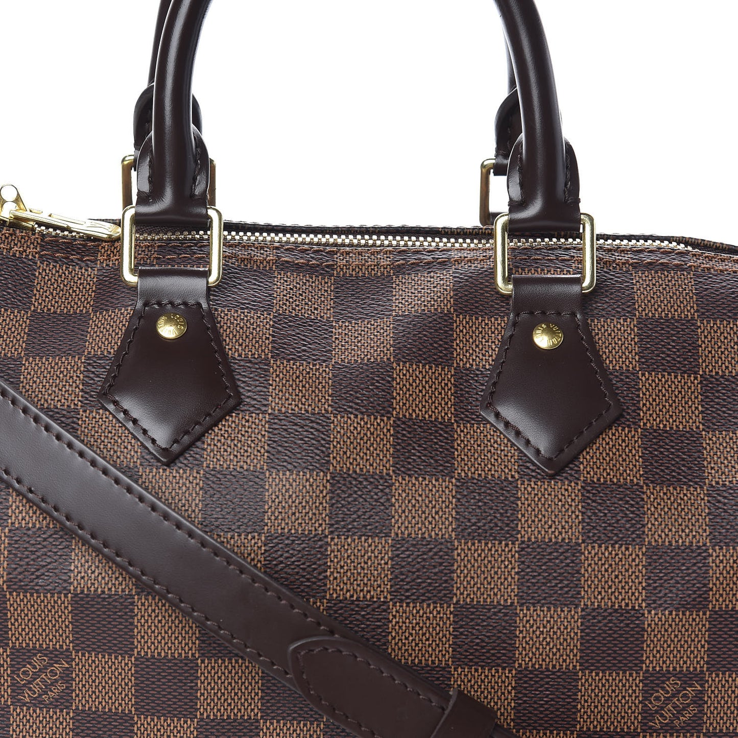 Damier Ebene Speedy Bandouliere 25