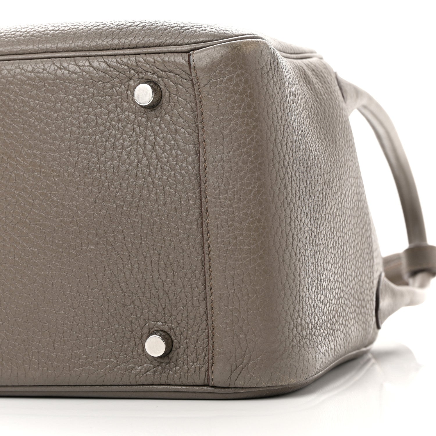 Hermes Taurillon Clemence Lindy 30 Etain 10 of 11