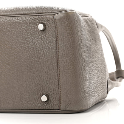 Hermes Taurillon Clemence Lindy 30 Etain 10 of 11