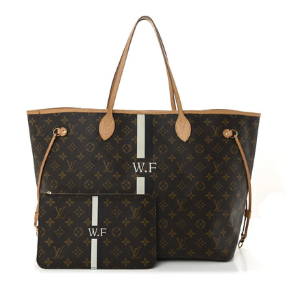 Louis Vuitton Monogram My LV Heritage Neverfull GM White Black 3 of 12