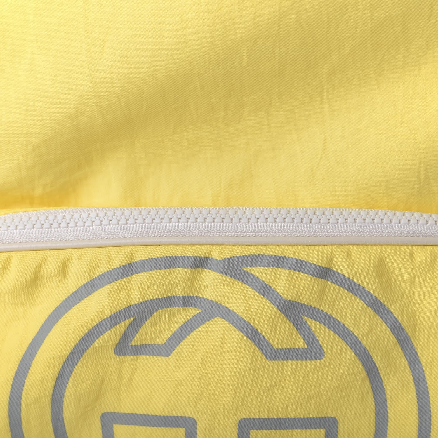 Gucci Nylon Twill Blind For Love Interlocking G Backpack Pastel Yellow Multicolor 6 of 9
