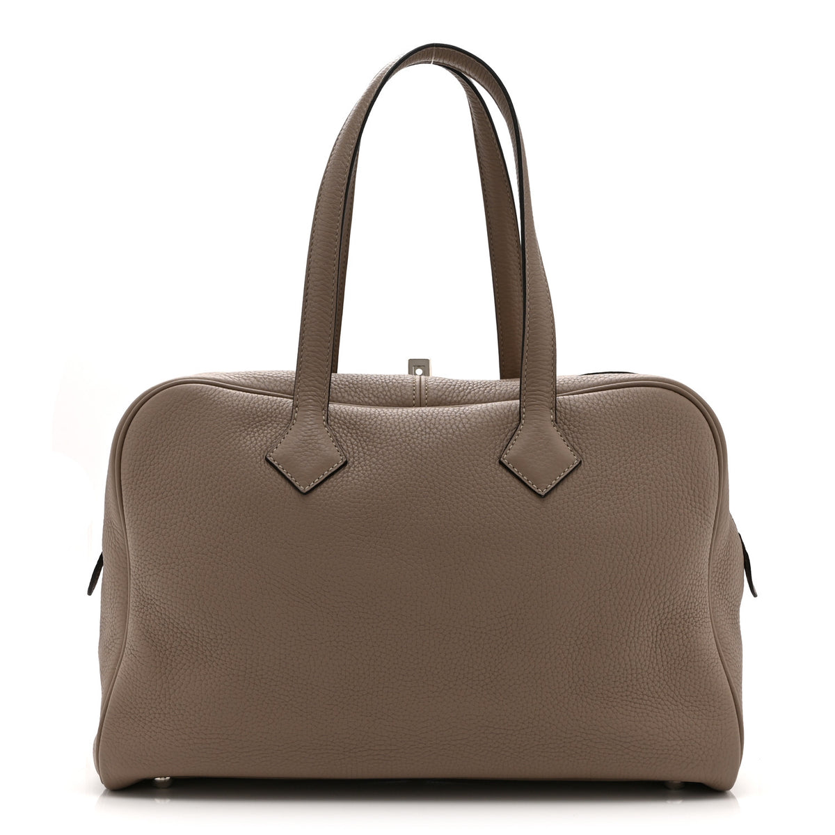 Hermes Taurillon Clemence Victoria II 35 Gris Tourterelle 1 of 11
