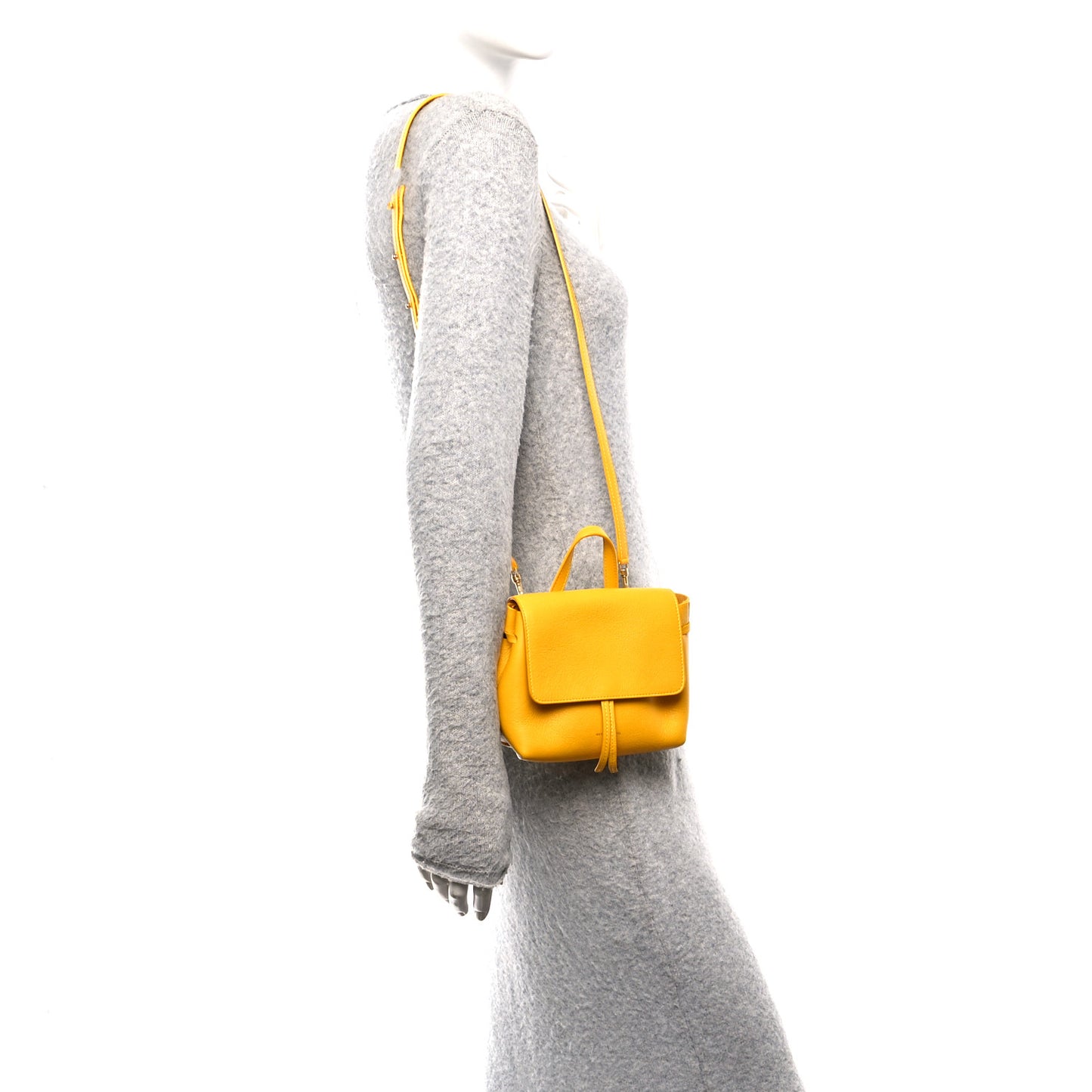 Calfskin Mini Soft Lady Bag Marigold