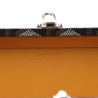 Goyard Goyardine Minaudiere Trunk Bag Black 5 of 10