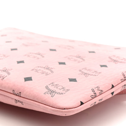 MCM Visetos Medium Crossbody Pouch Soft Pink 10 of 10