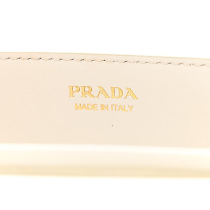 Prada Vitello Move Triangle Logo Miniborse White 6 of 10