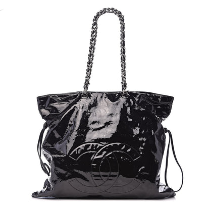 Chanel Patent Bonbons Shopper Tote Black 1 of 18