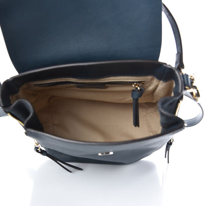 Chloe Suede Calfskin Small Faye Backpack Silver Blue 4 of 12