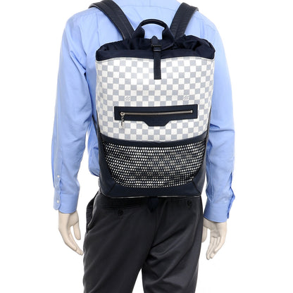 Louis Vuitton Damier Coastline Azur Matchpoint Backpack Black 2 of 7