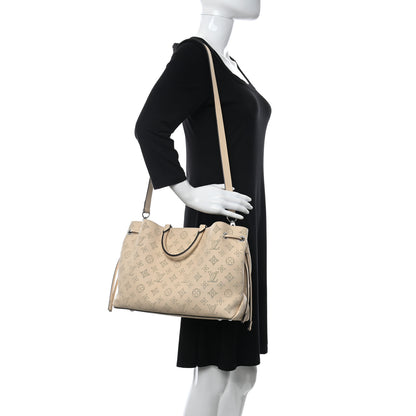 Louis Vuitton Mahina Bella Tote Creme Beige 2 of 10