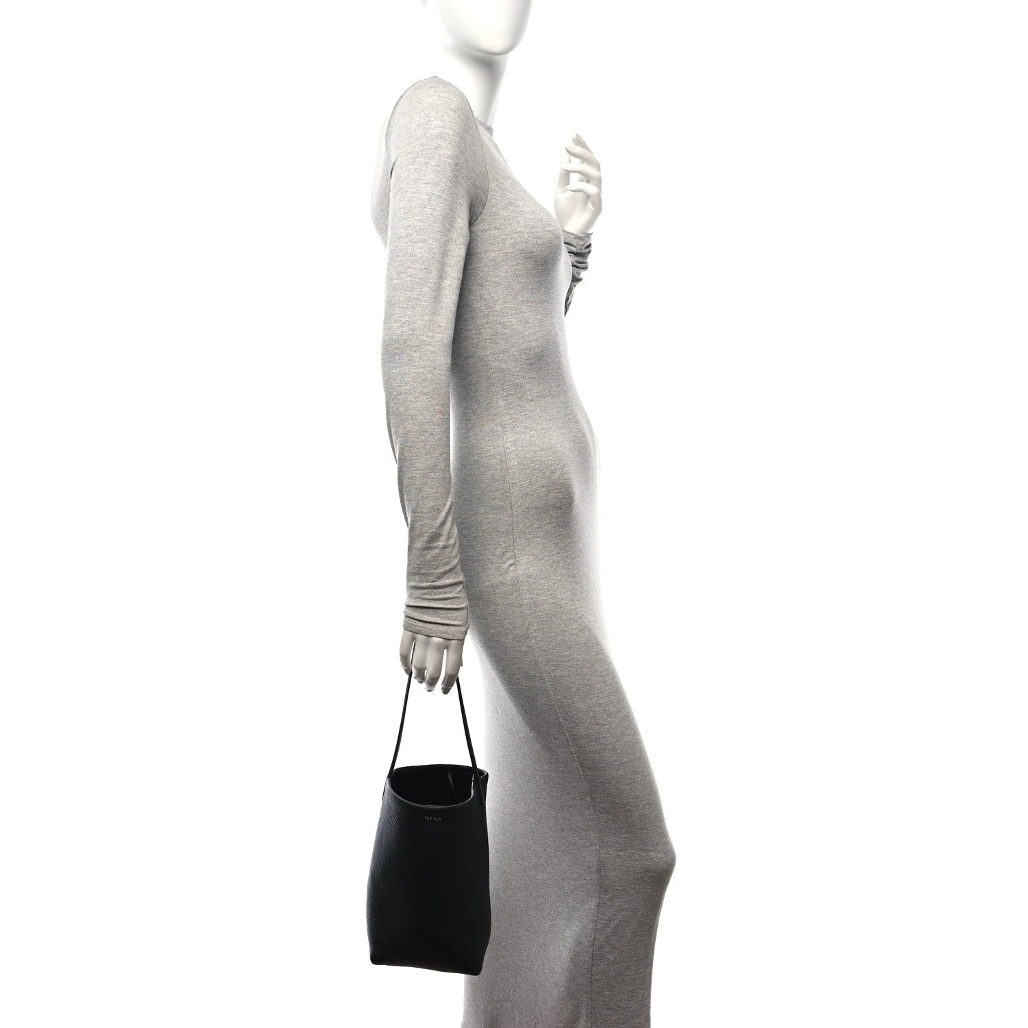 The Row Grained Calfskin Small N/S Park Tote Black 2 of 9