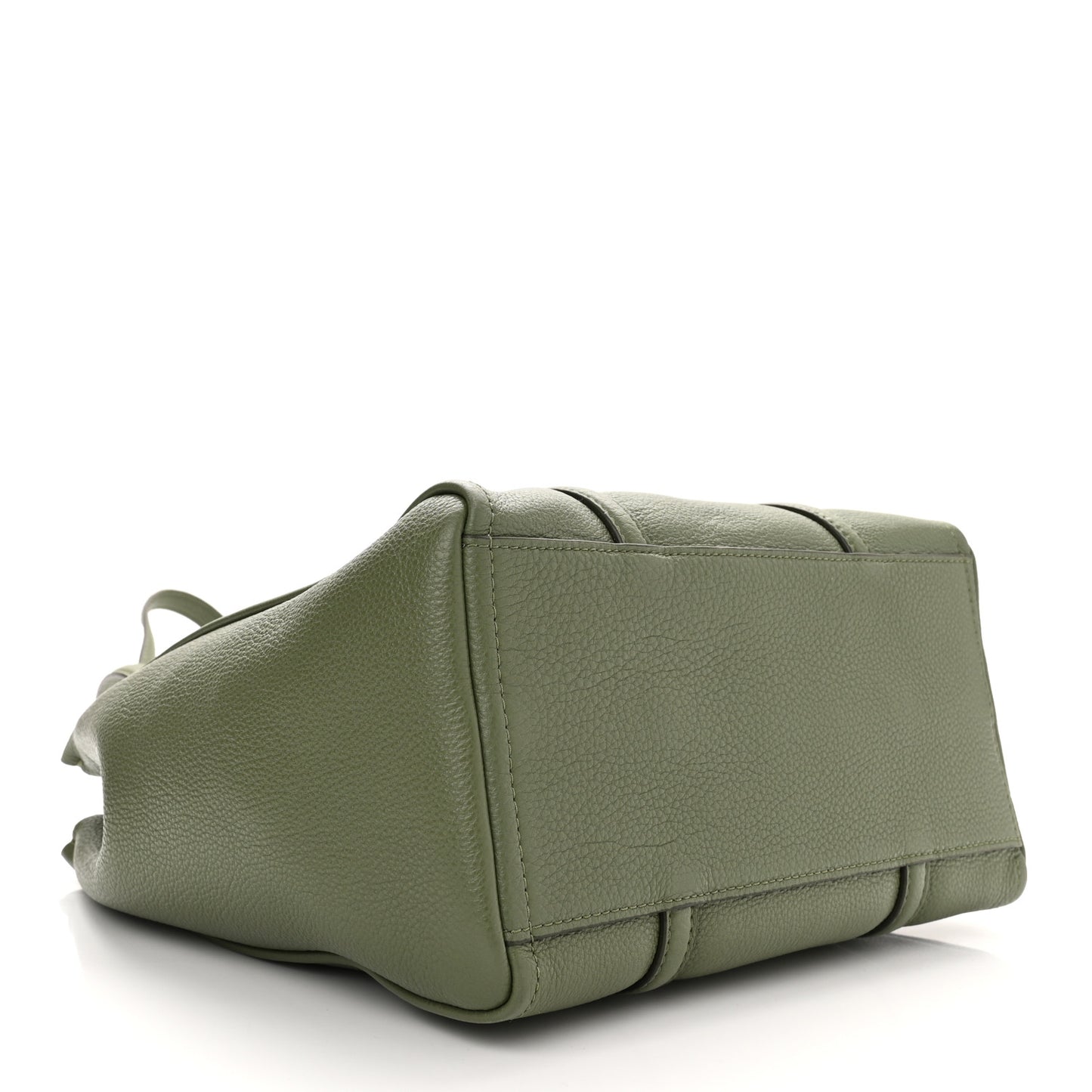 Grained Calfskin The Tag Tote Green