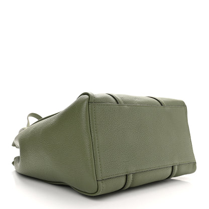 Marc Jacobs Grained Calfskin The Tag Tote Green 4 of 11