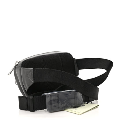 Burberry Econyl Logo Print Small Cannon Bum Bag Charcoal Grey 3 of 9