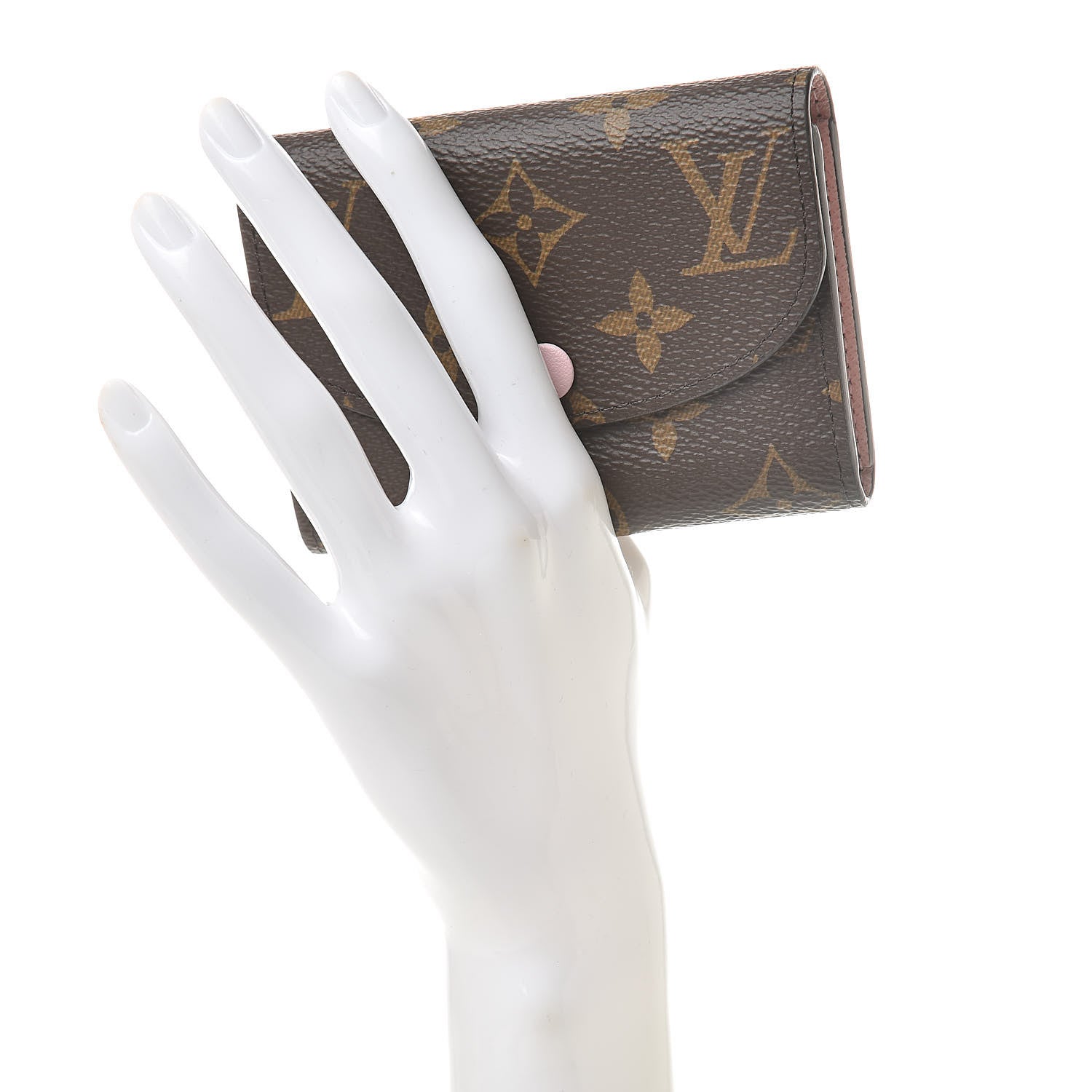 Louis Vuitton Monogram Rosalie Coin Purse Rose Ballerine 2 of 8