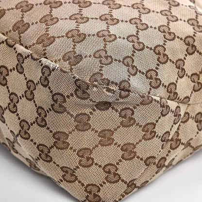 Gucci Monogram Large Horsebit Chain Hobo Dark Brown 10 of 14