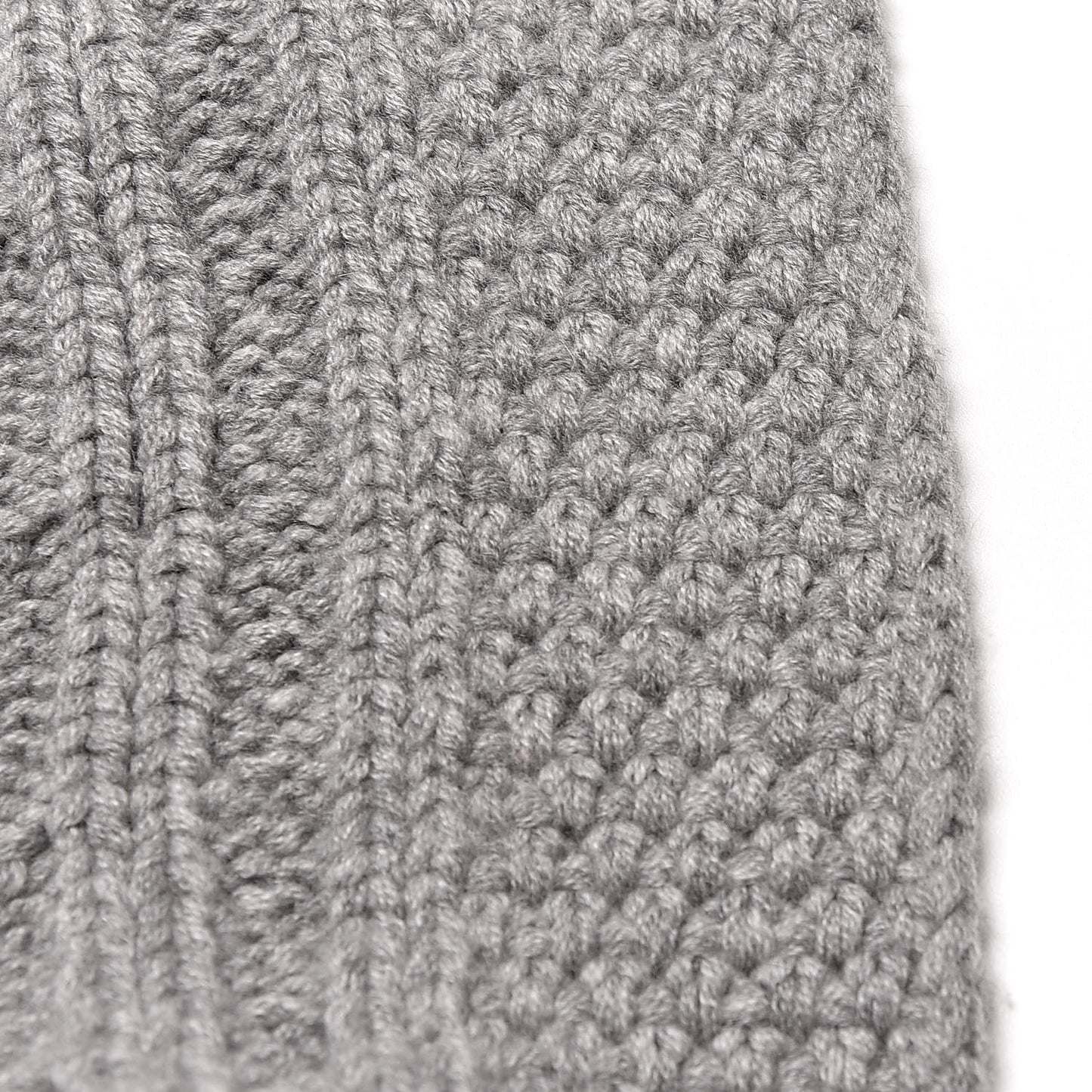 Cashmere Crystal Sequin CC Scarf Grey