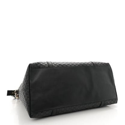 Gucci Soft Microguccissima Dome Satchel Black 4 of 10