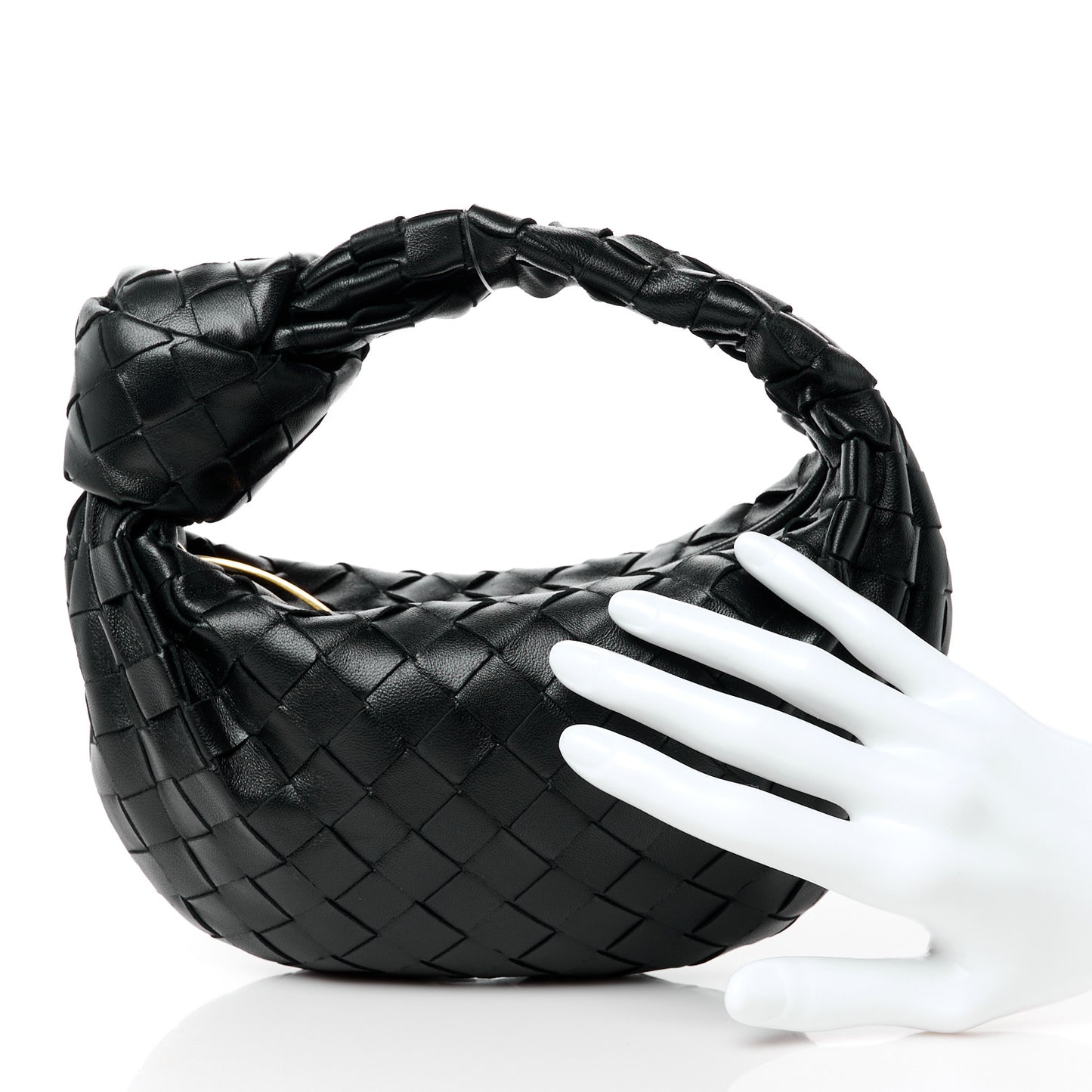 Nappa Intrecciato Mini Jodie Black