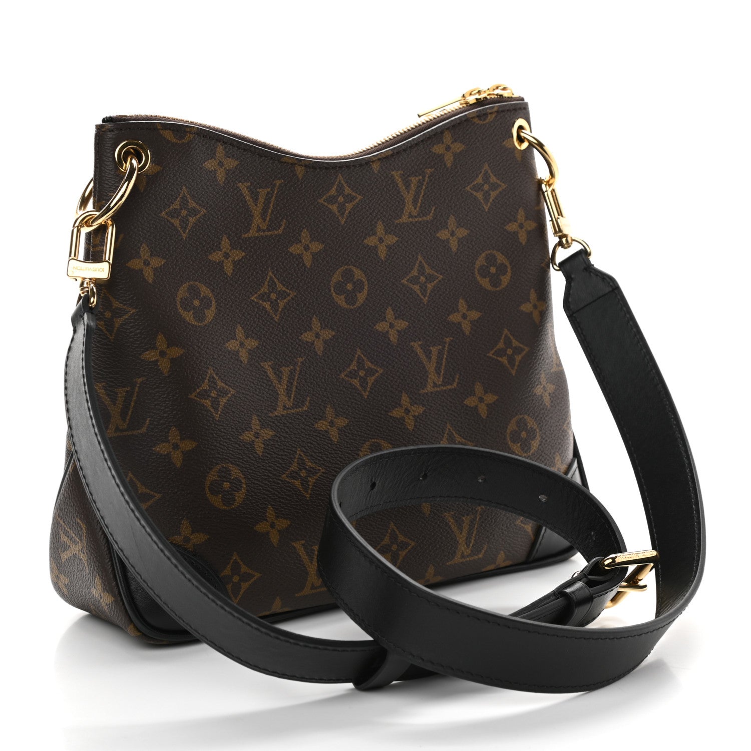 Louis Vuitton Monogram Odeon PM Black 3 of 8