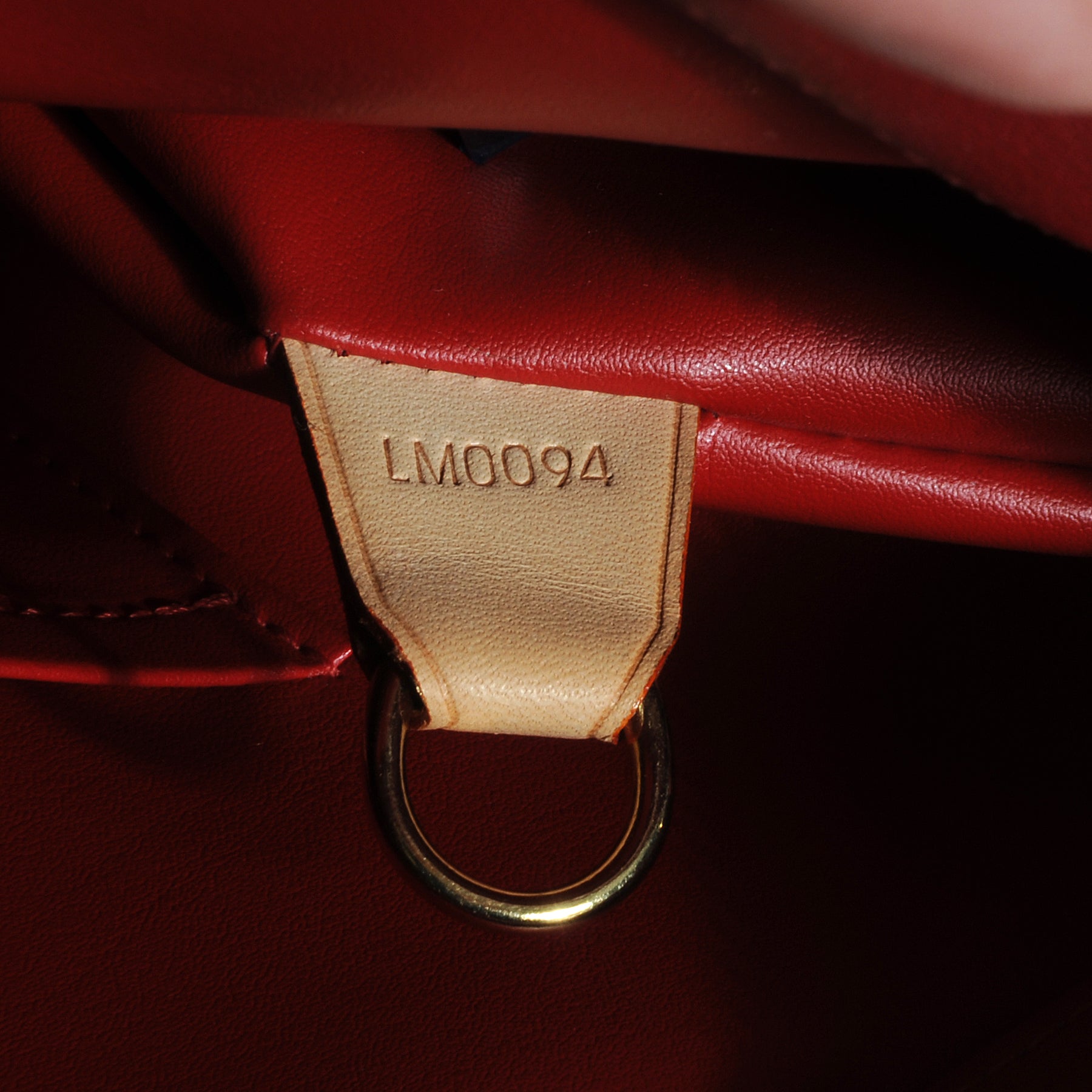 Louis Vuitton Vernis Houston Red 6 of 7