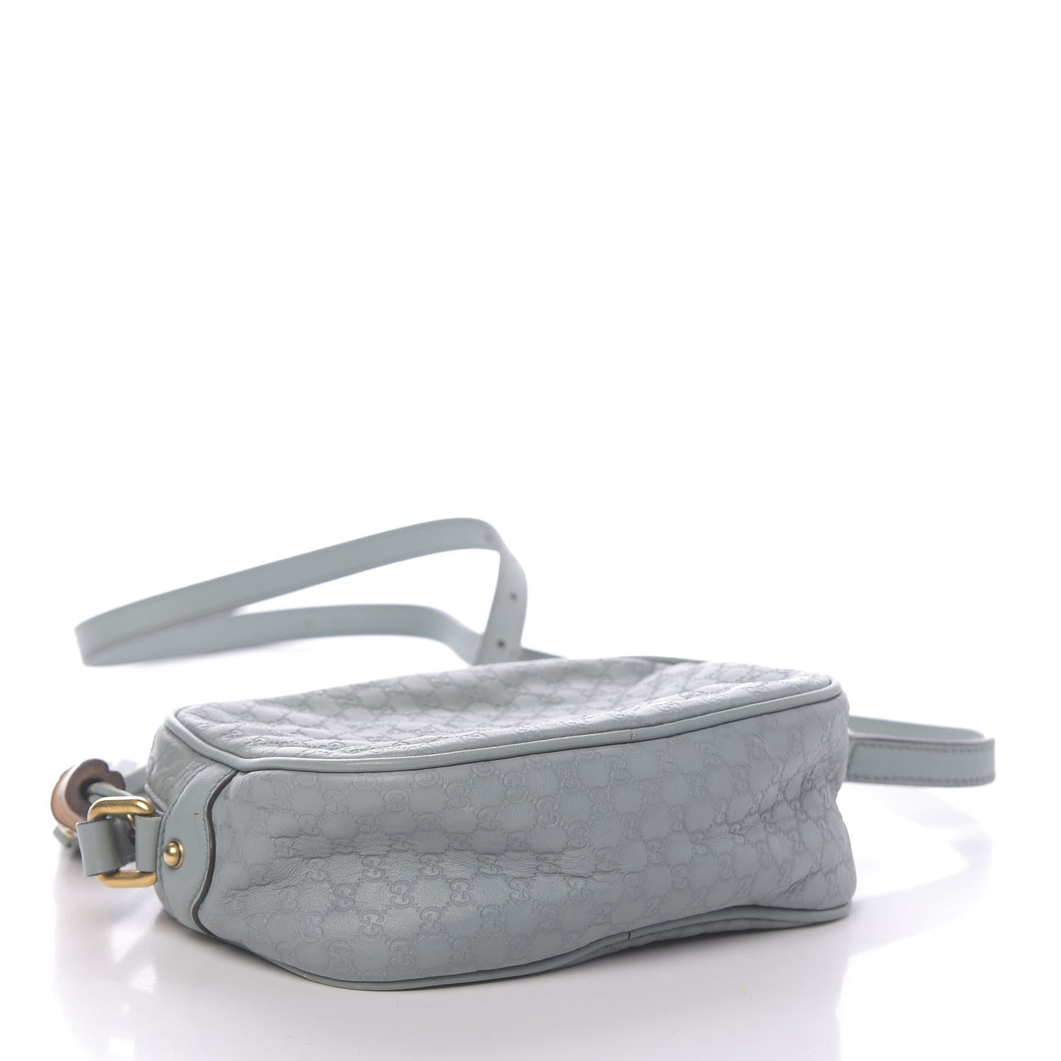 Gucci Soft Microguccissima Sunshine Disco Crossbody Bag Blue 3 of 13