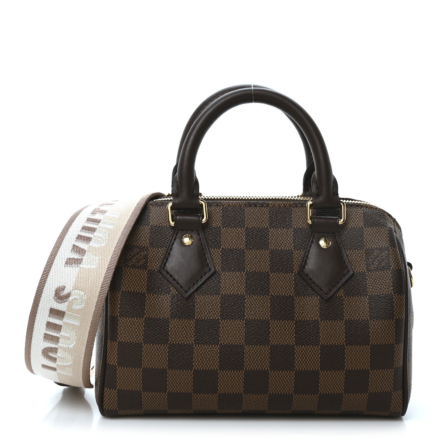 Louis Vuitton Damier Ebene Speedy Bandouliere 20 1 of 10