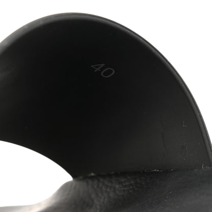 Givenchy Rubber Logo Pool Slide Sandals 40 Black 9 of 10