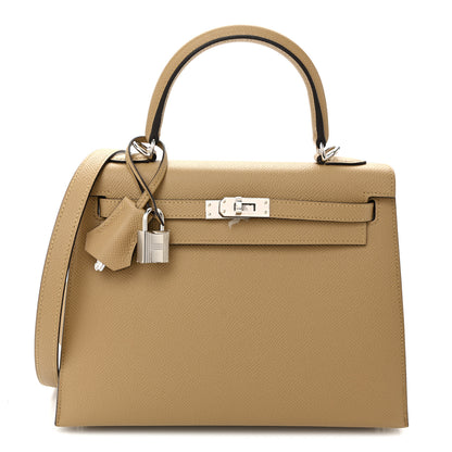 Hermes Epsom Kelly Sellier 25 Poussiere 1 of 12