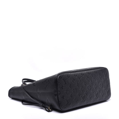 Louis Vuitton Empreinte Monogram Giant Neverfull MM Black 4 of 8