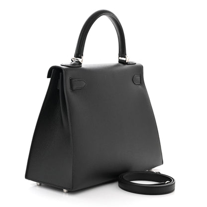 Hermes Epsom Kelly Sellier 28 Black 3 of 11
